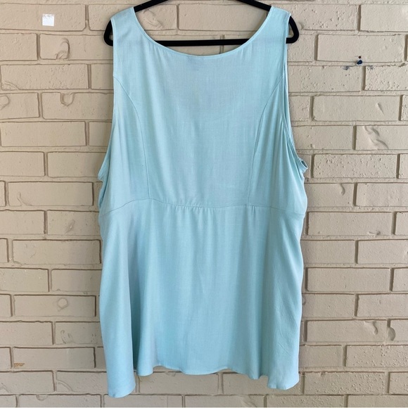 TORRID Fit And Flare Slub Sleeveless Corset Top Lightweight Casual Size 5 5X - Picture 4 of 12